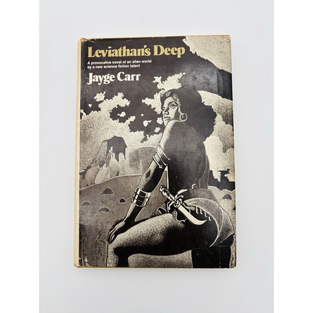 Leviathan’s Deep by Jayge Carr Hardcover Book. 1st Edition And 1st Printing.